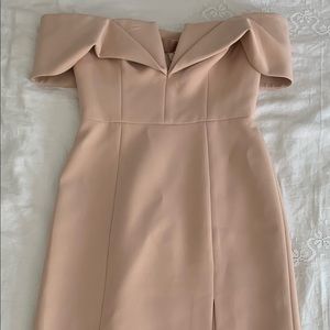 BCBG Off Shoulder Cocktail Dress